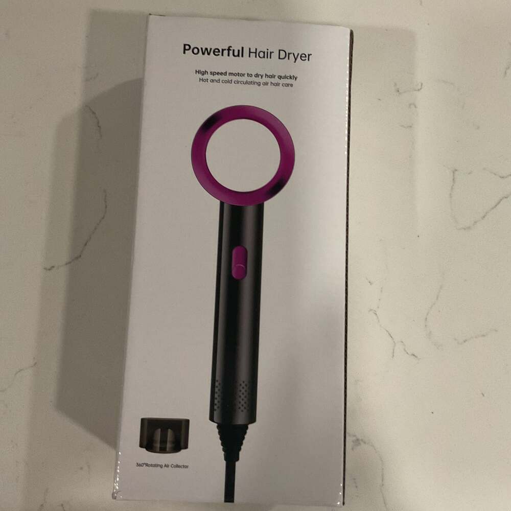 Powerful Hair Dryer with High-Speed Motor and Hot/Cold Air Care
